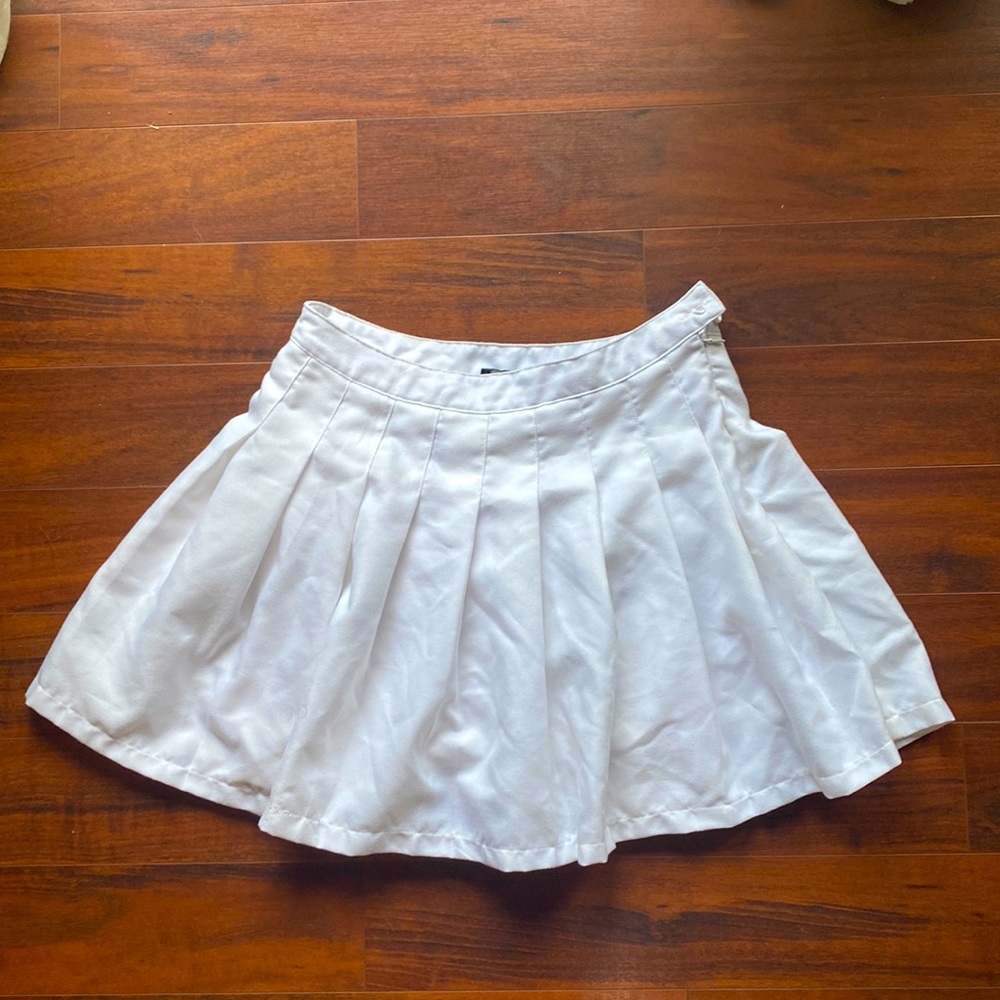 White Forever 21 Tennis Skirt